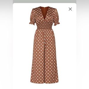 Slate and Willow Sketched Dot Jumpsuit